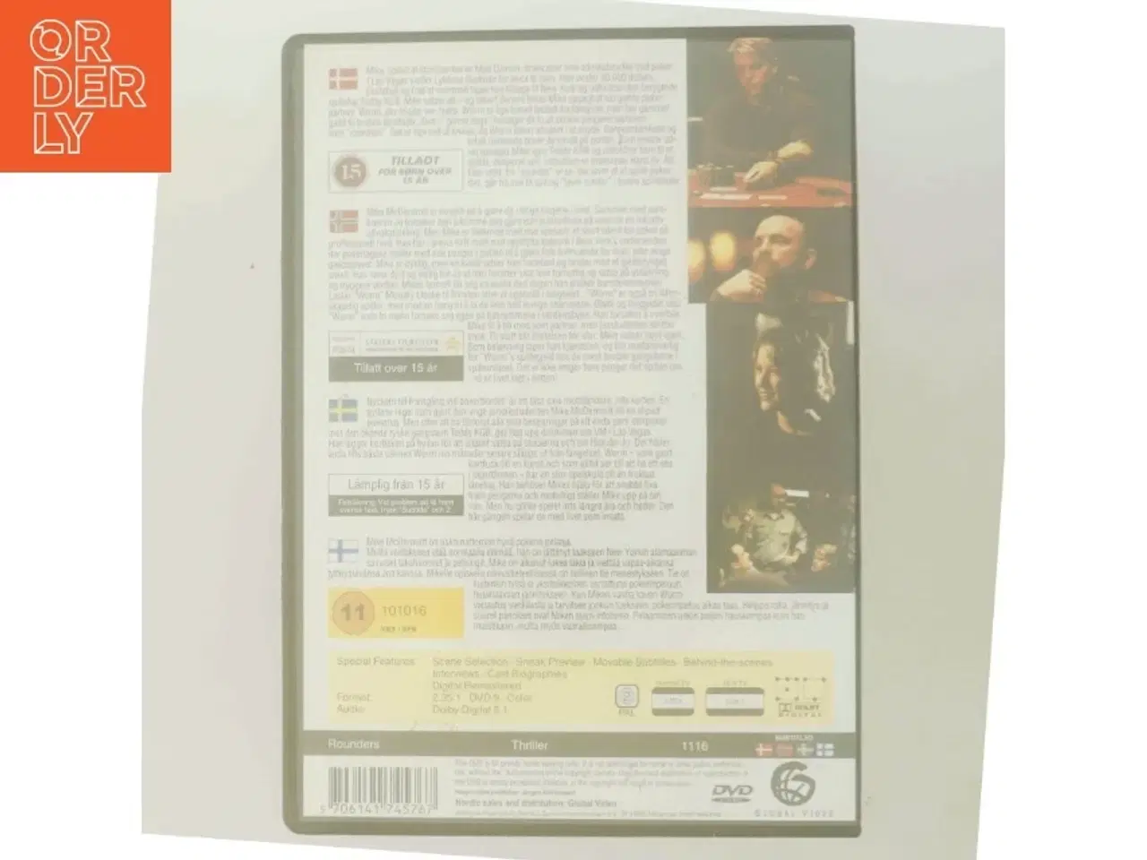 Billede 3 - Sidste spil (1998) [DVD] med Matt Damon (DVD)