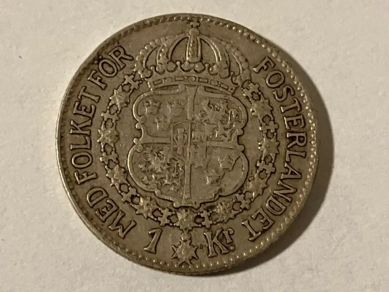 Billede 2 - 1 Krona 1940 Sweden - Silver