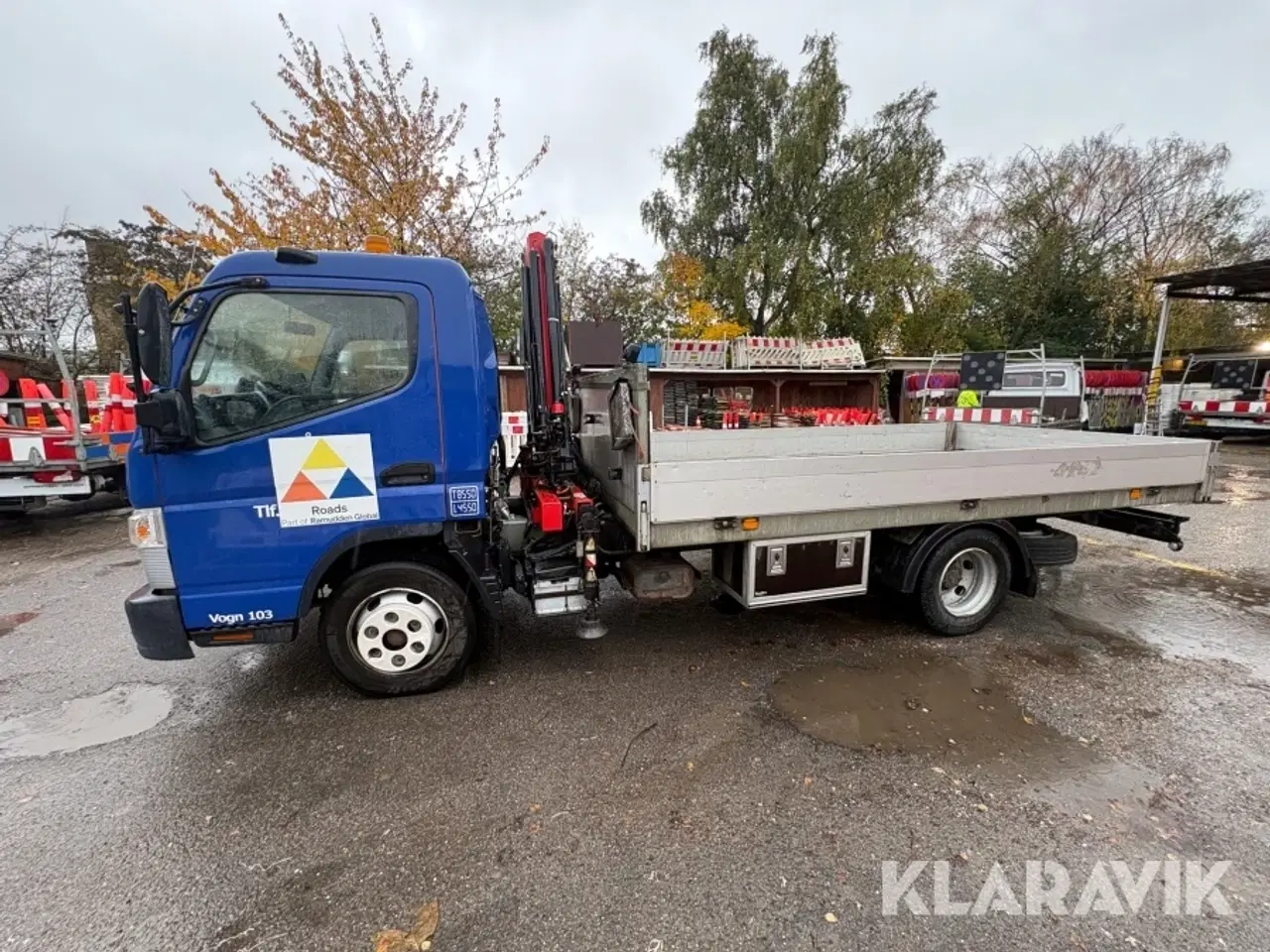 Billede 2 - Ladbil Fuso Canter 9C18AMT4X2 med Fassi kran