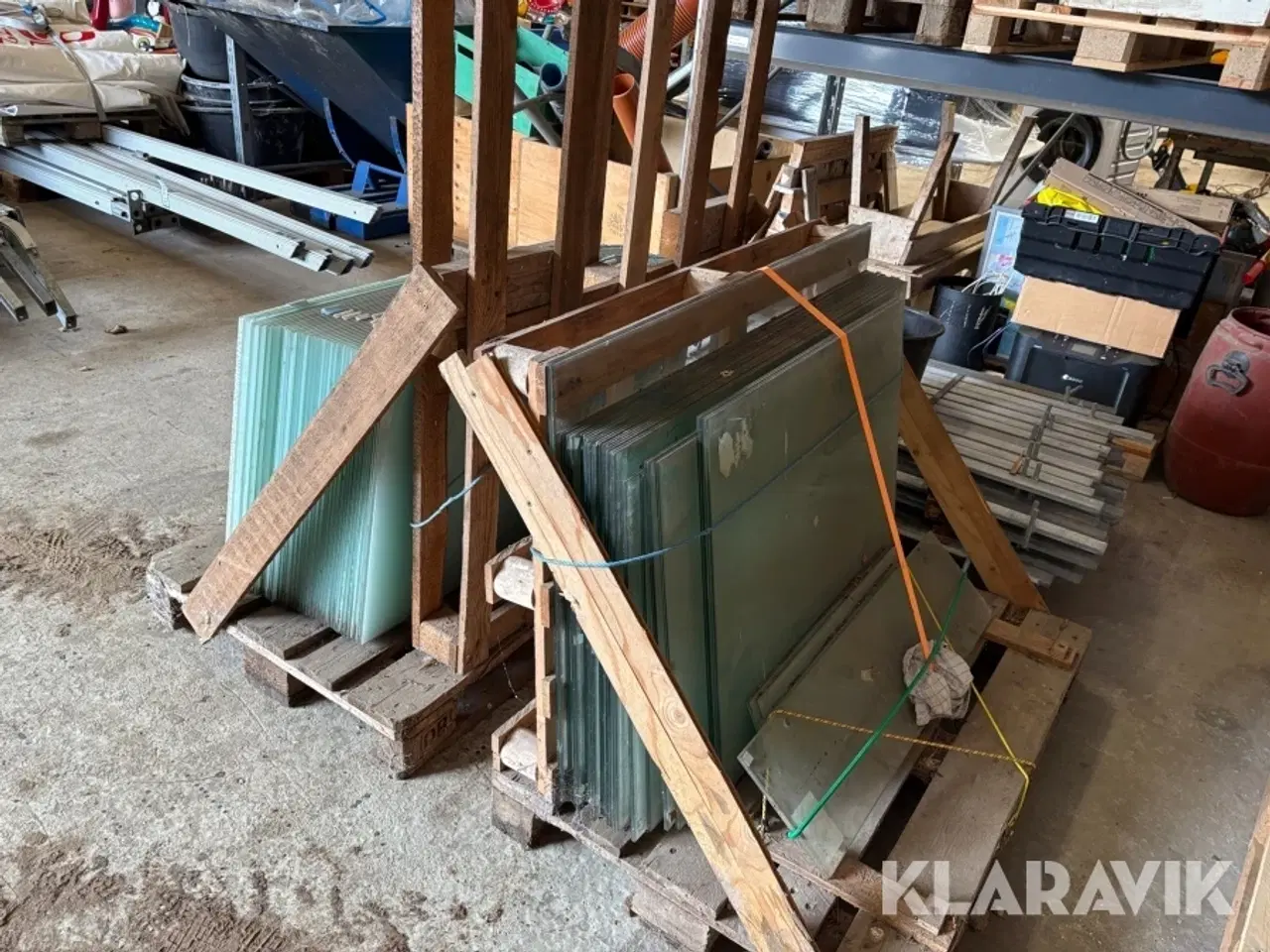 Billede 3 - Balyster med glas