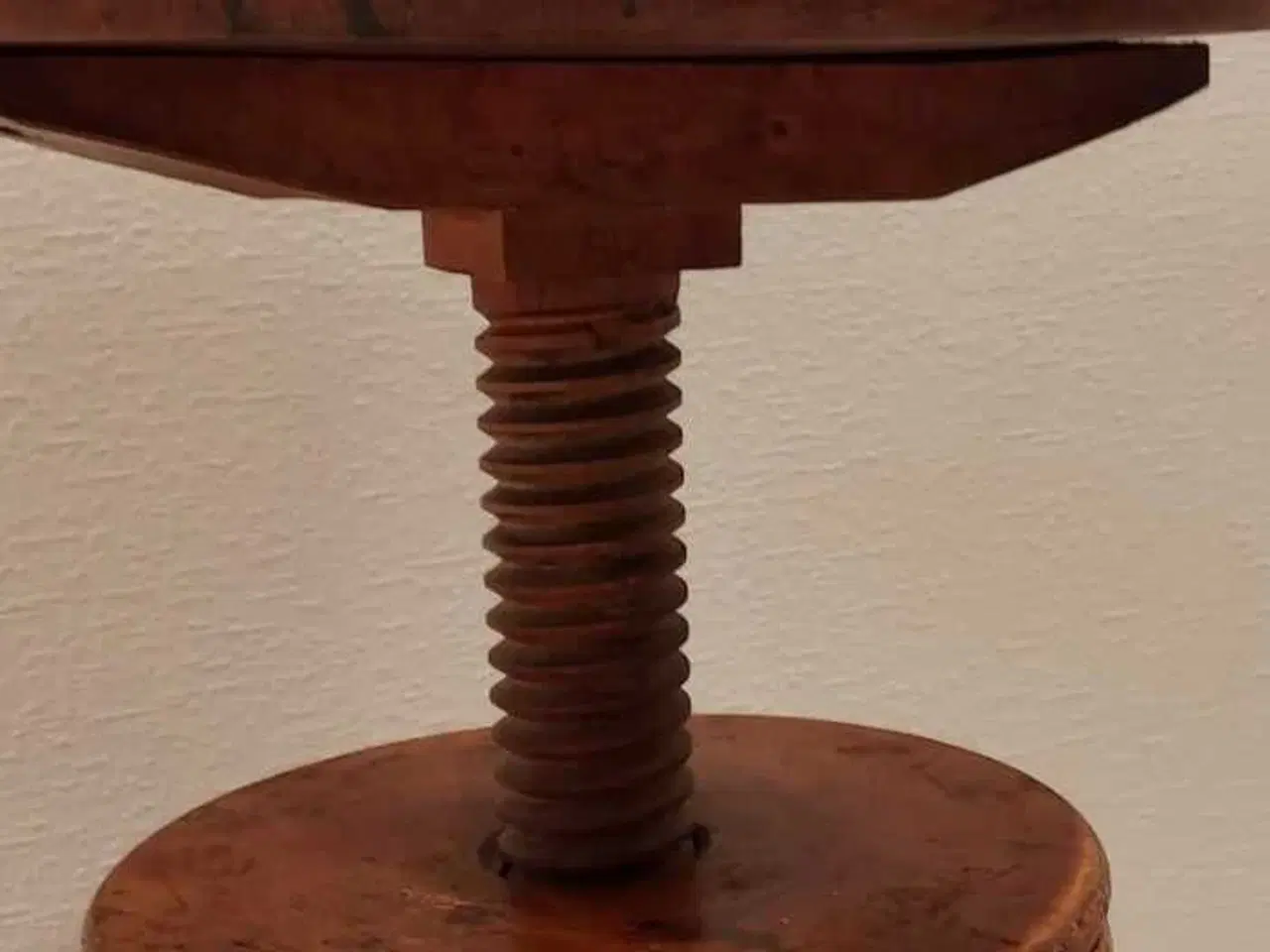 Billede 3 - Antik/retro træ drejeskammel