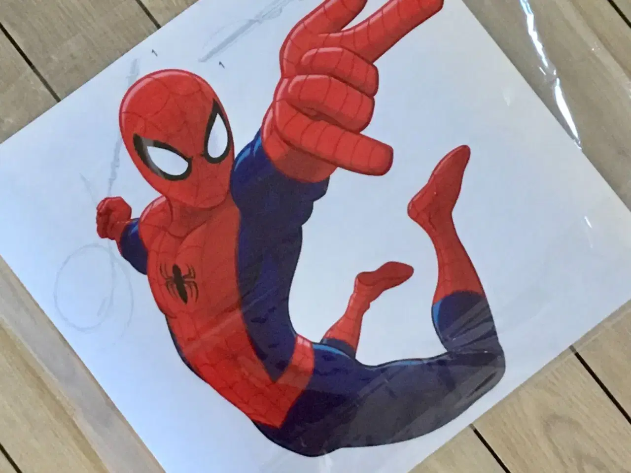 Billede 6 - Spiderman wallstickers wallsticker med Spiderman 