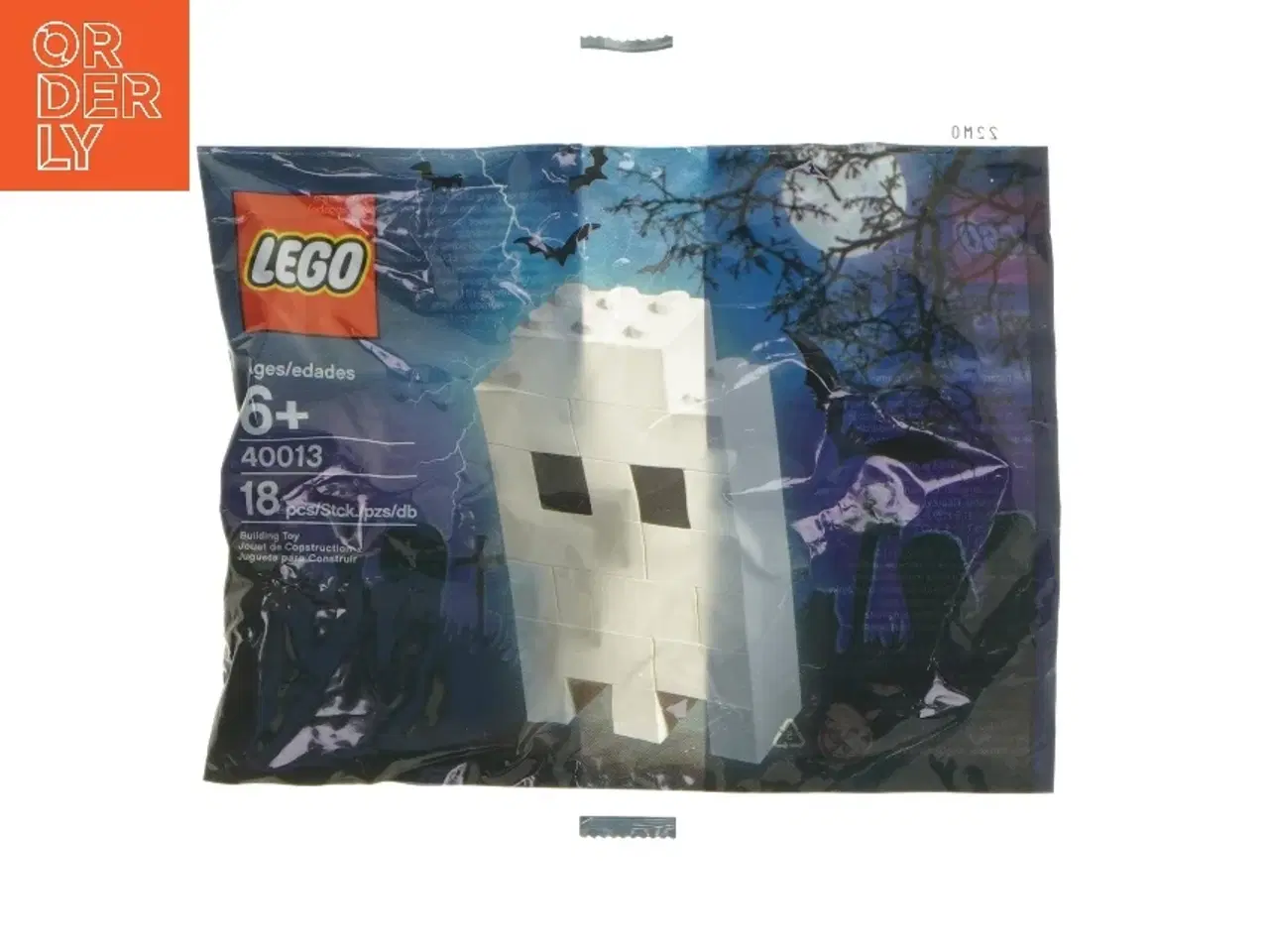 Billede 1 - LEGO sæt 40013 spøgelse fra LEGO (str. 17x16,5 cm)
