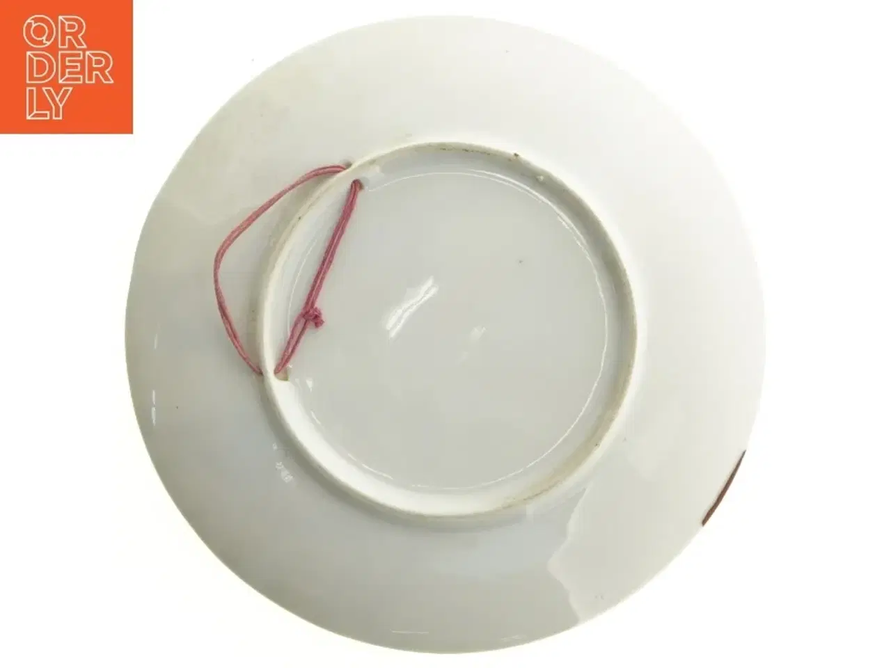 Billede 6 - Porcelænsvægplatte med fuglemotiv (str. 16 cm)