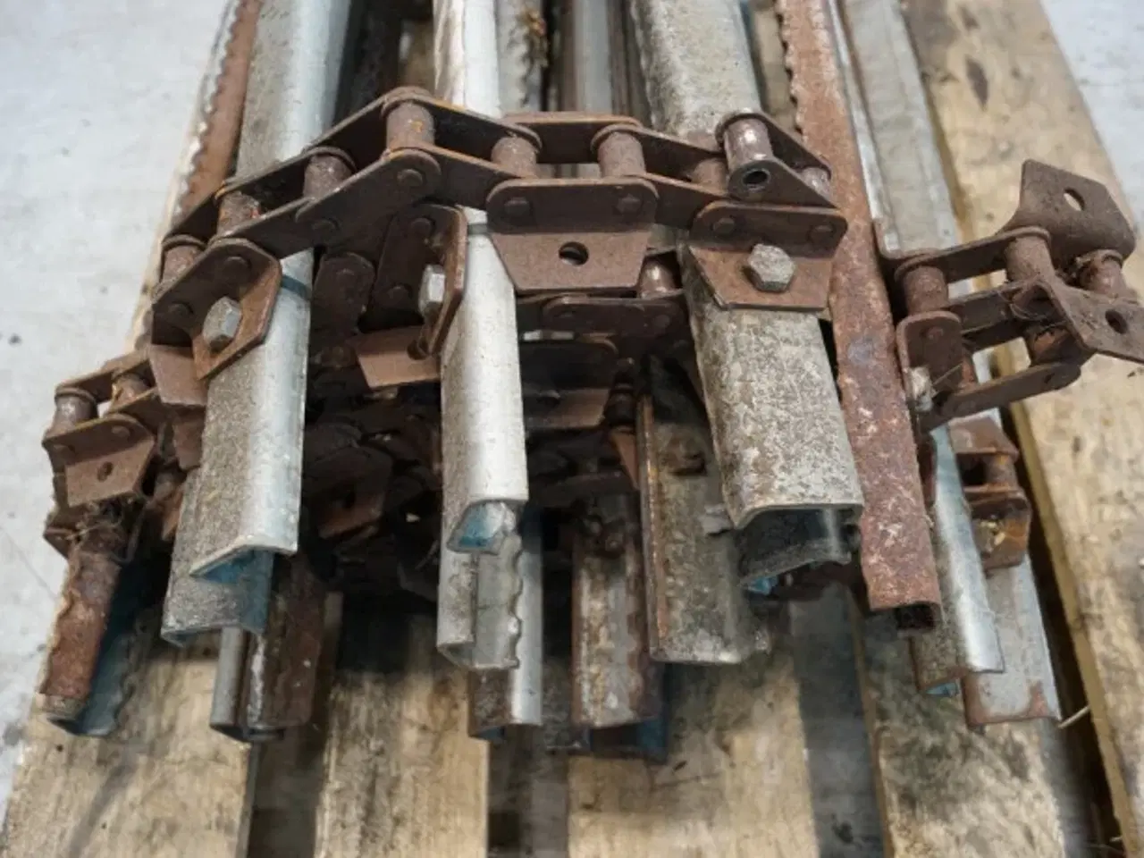 Billede 11 - Claas Lexion 550 Indføringskæde L. 7536911