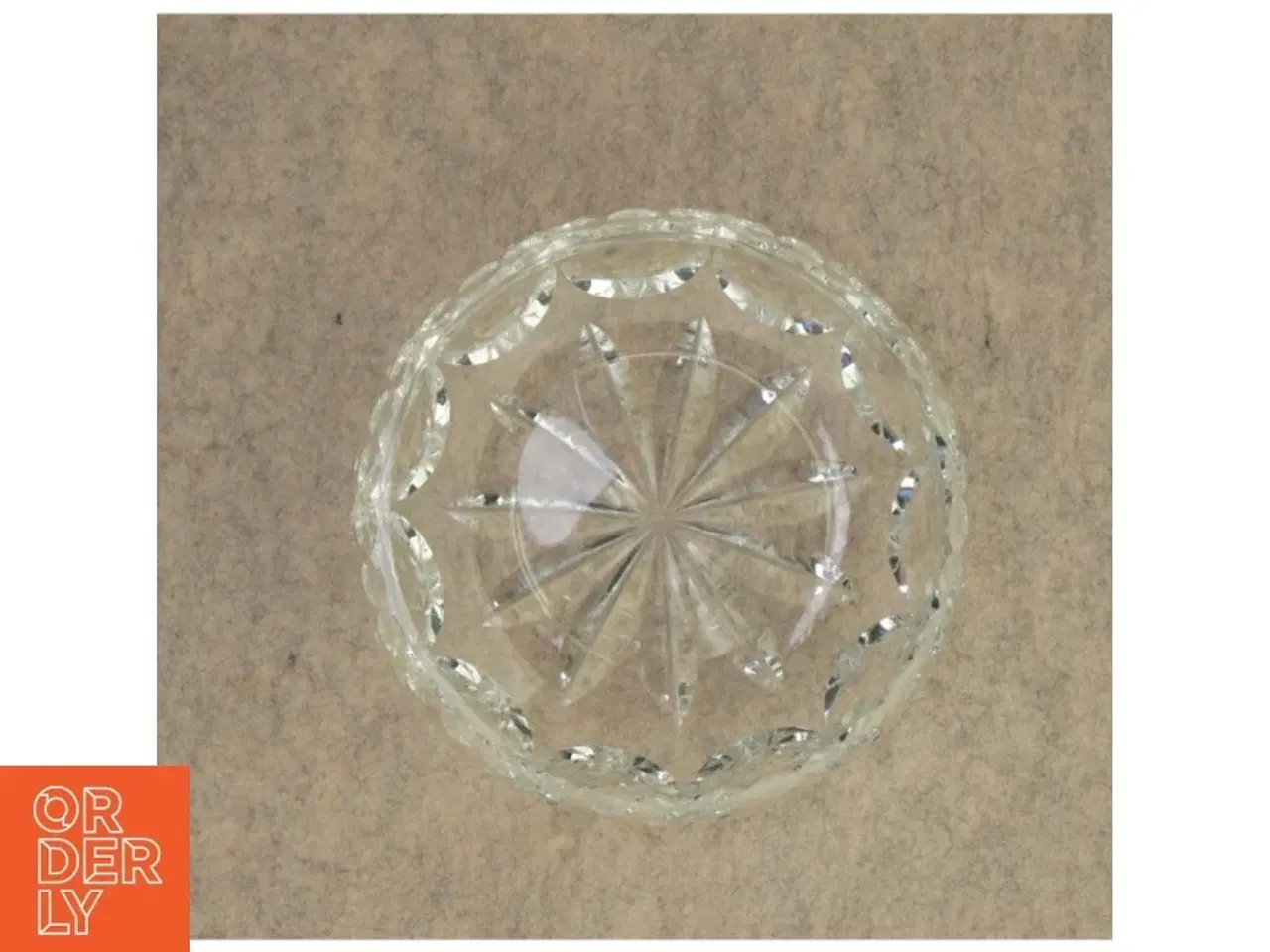 Billede 2 - Glasskål i krystal (str. 19 gang 19 cm)