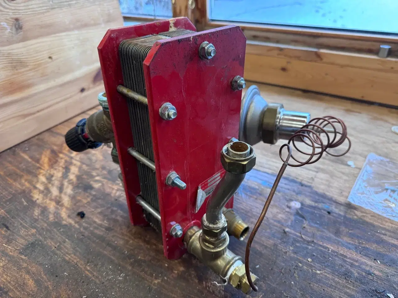 Billede 1 - KVM Con-Heat varmeveksler med blandeventiler