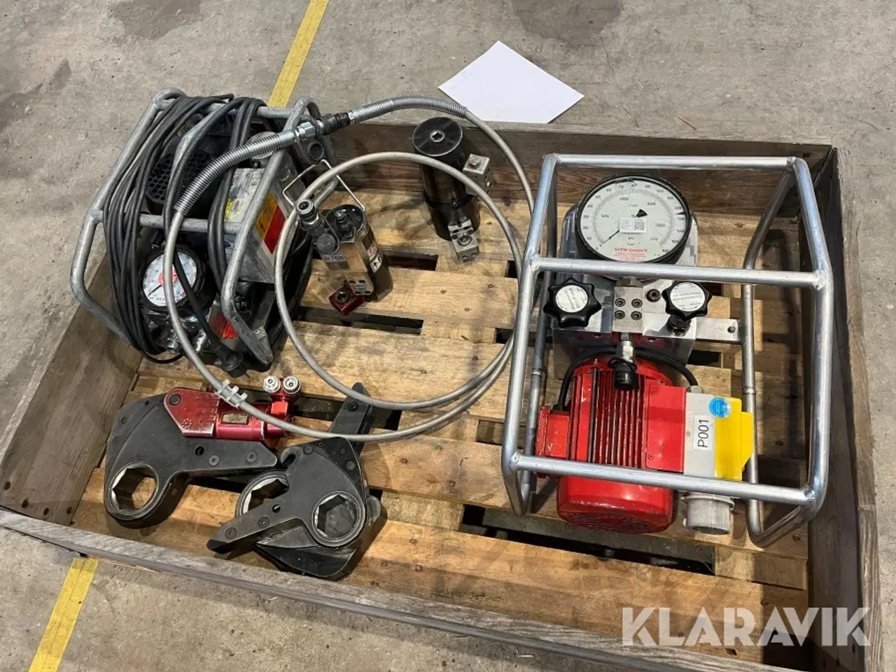 Billede 1 - Trækværktøj/hydraulikpumper ITH Og Hytorc