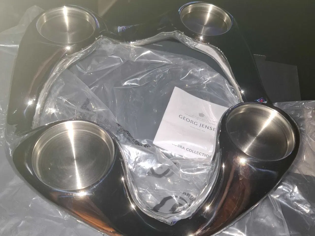 Billede 3 - Georg Jensen, Cobra, lysestage.