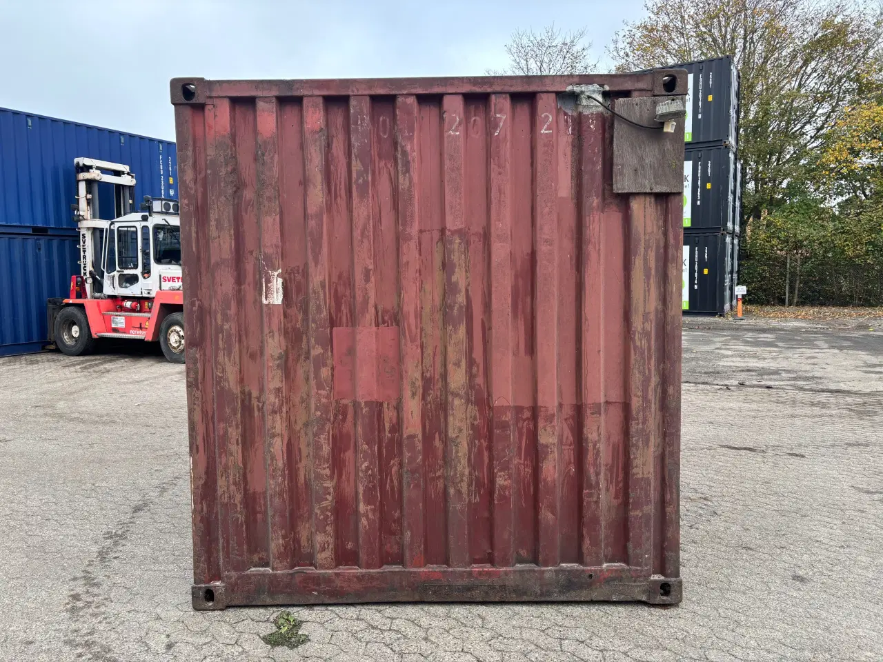 Billede 4 - 20 fods Container- ID: GL-Rød