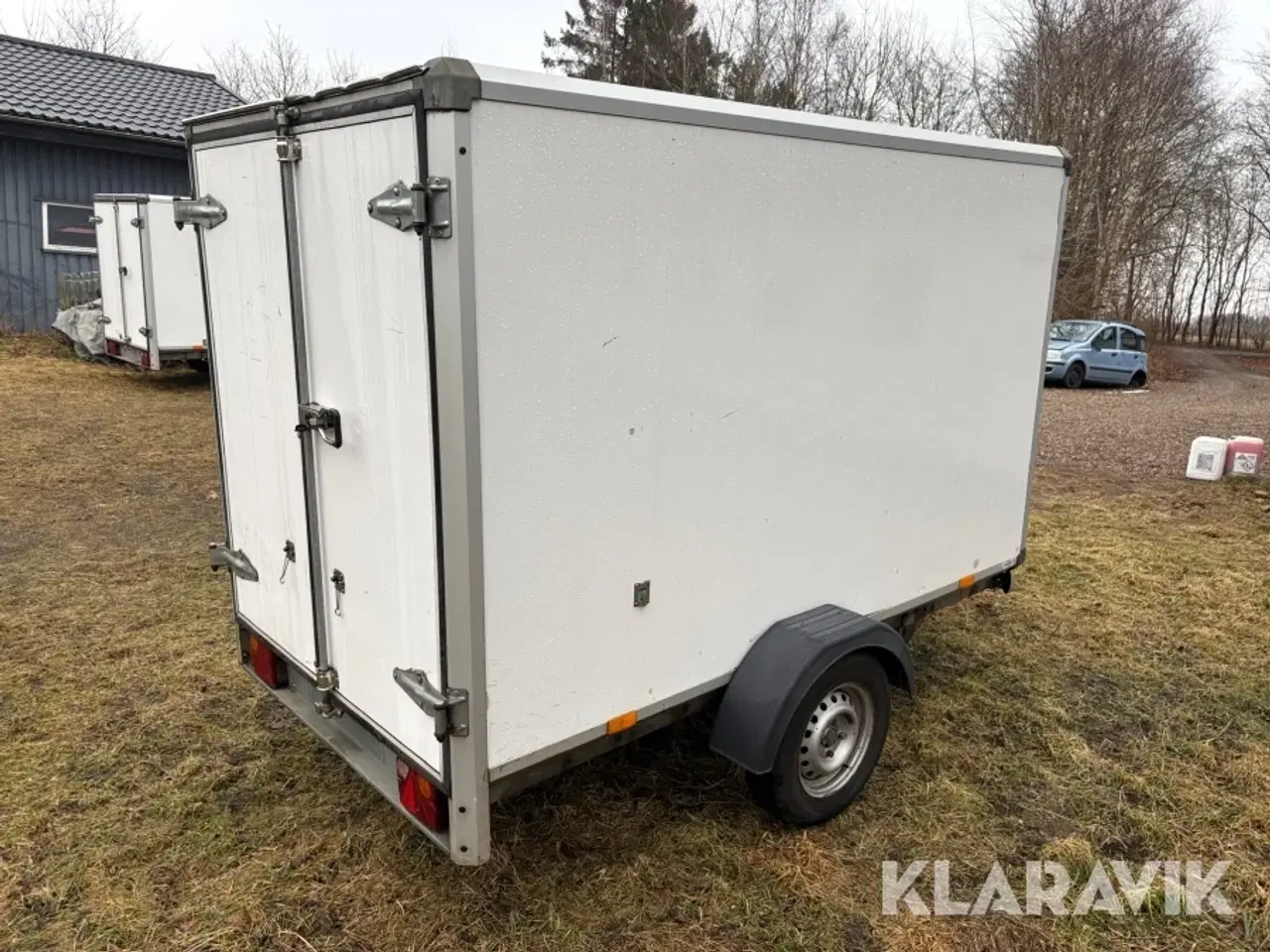Billede 5 - Lukket trailer Variant B715C2 750 kg. med bremser