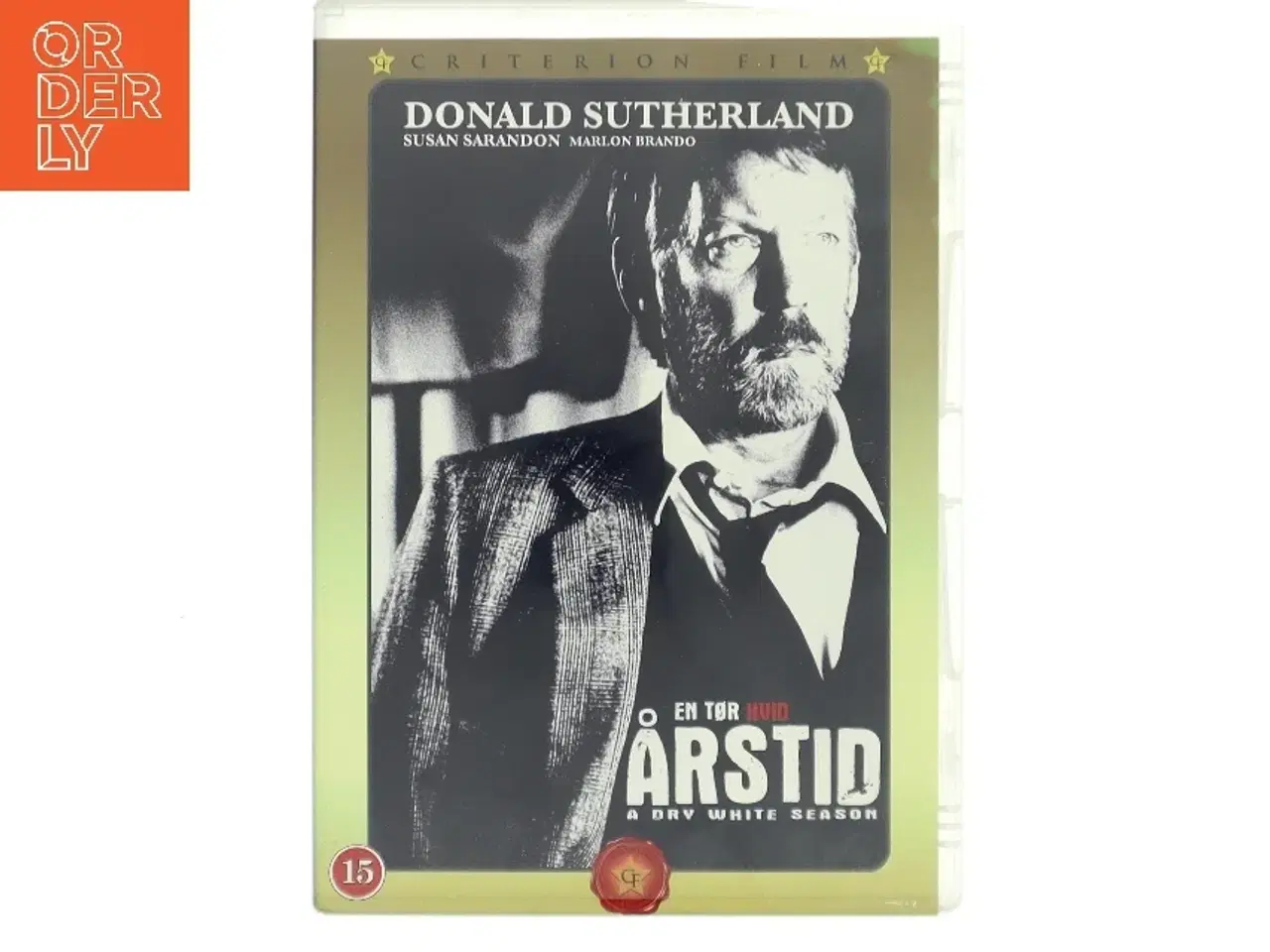 Billede 1 - En tør hvid årstid (1989) [DVD] med Donald Sutherland (DVD)