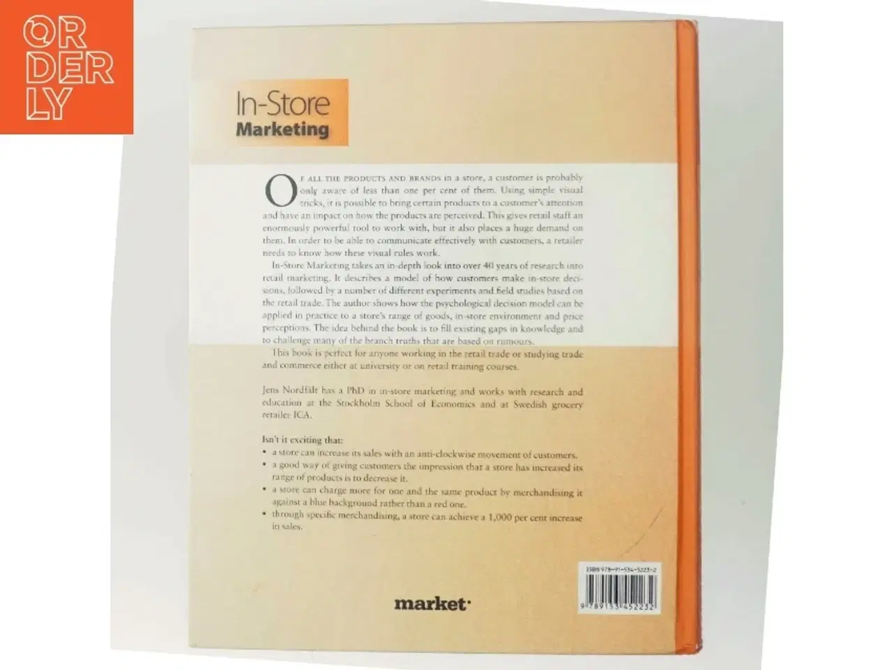 Billede 3 - In-store marketing : On sector knowledge and research in retailing af Jens Nordf&#228;lt (Bog)