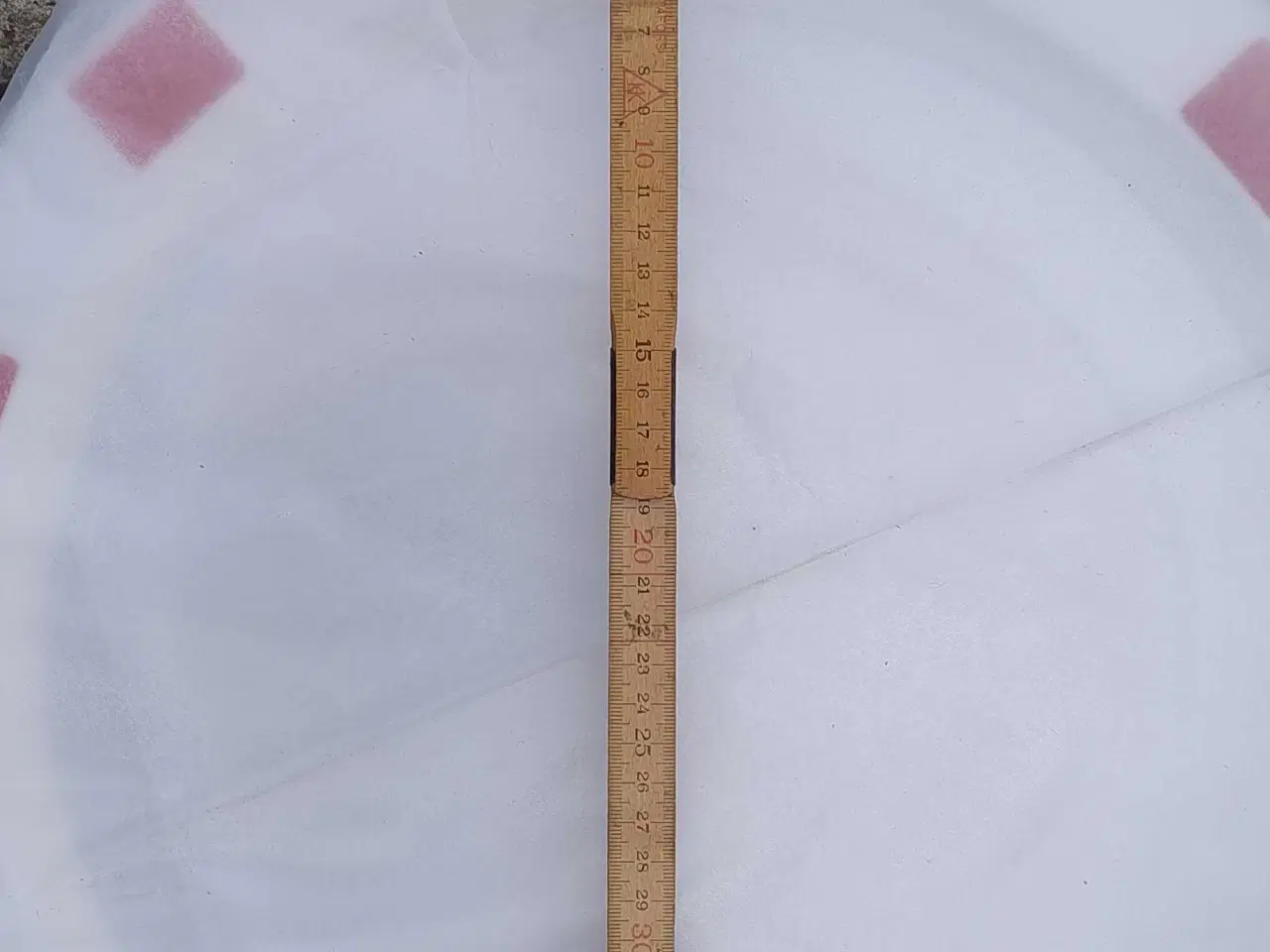 Billede 2 - Trafik spejl med refleks, ubrugt.