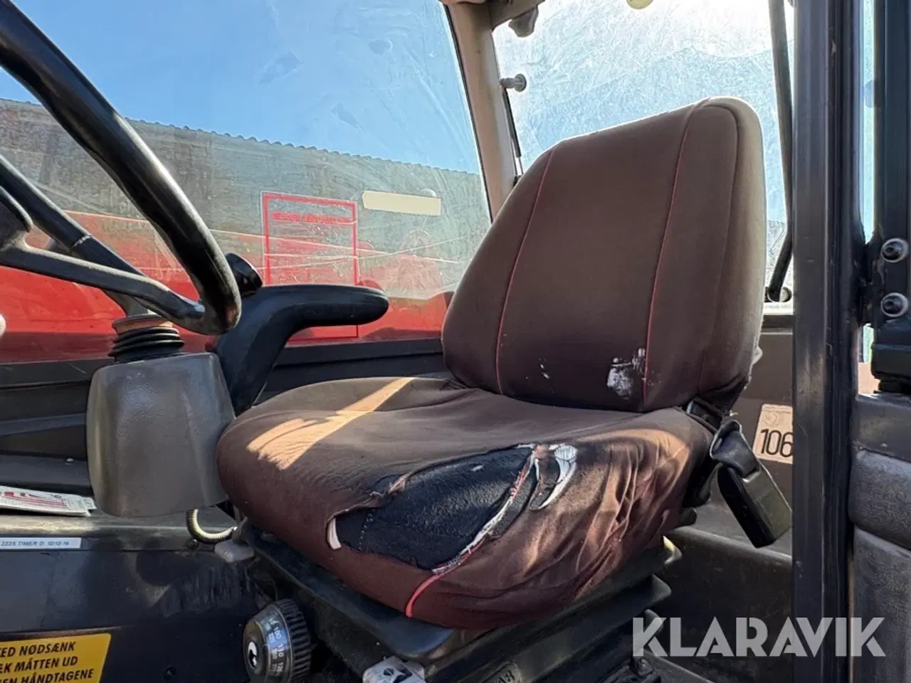 Billede 10 - Teleskoplæsser Manitou MT 1235 med gafler og kurv