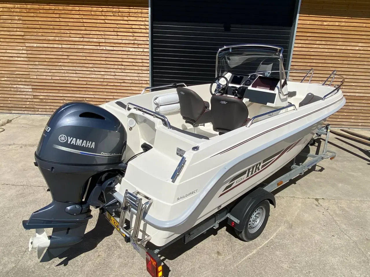 Billede 2 - HR 532 CC med 100 hk Yamaha