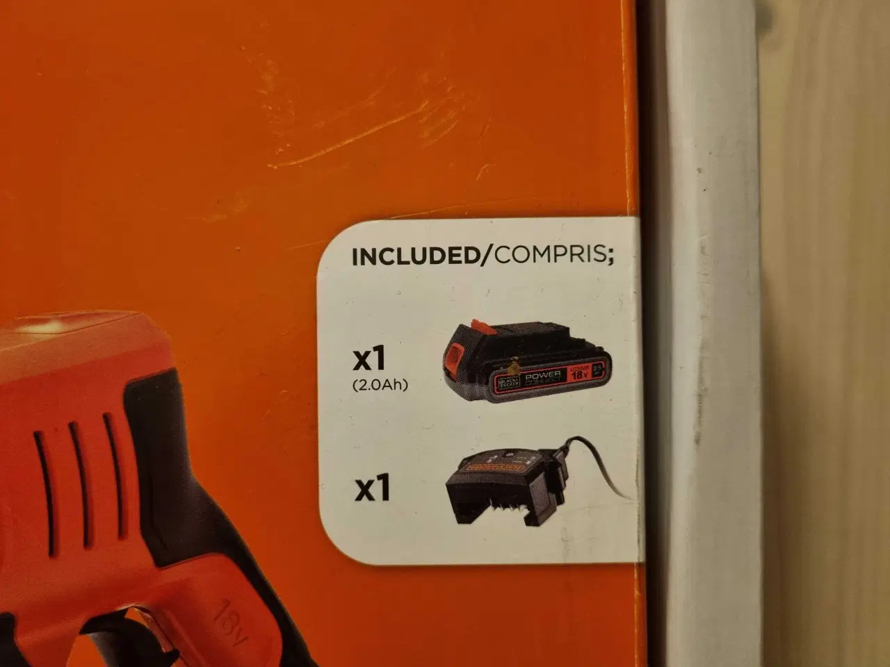 Billede 4 - Black+Decker højtryksrenser (Ny. Inkl. batteri)