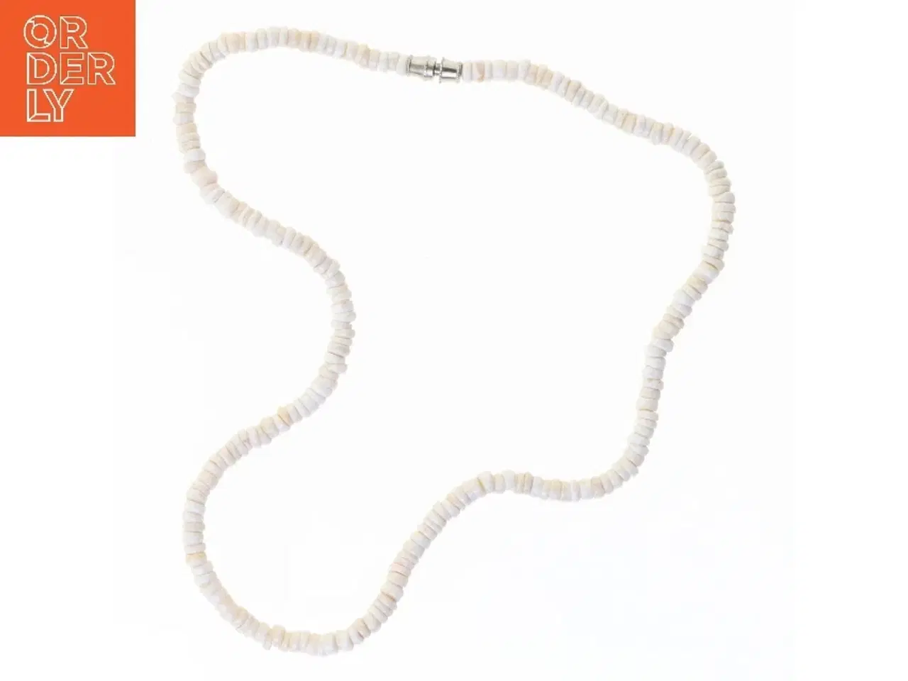 Billede 1 - Perlehalskæde (str. 43 cm)