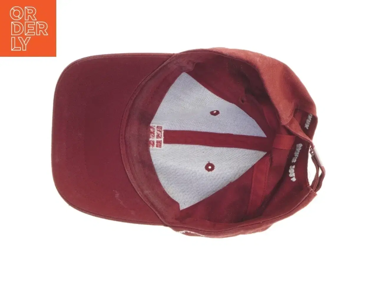 Billede 3 - Officiel OL fra paris merchendise. Rød kasket med dansk flag fra Jack & Jones (str. Ø 20 cm)