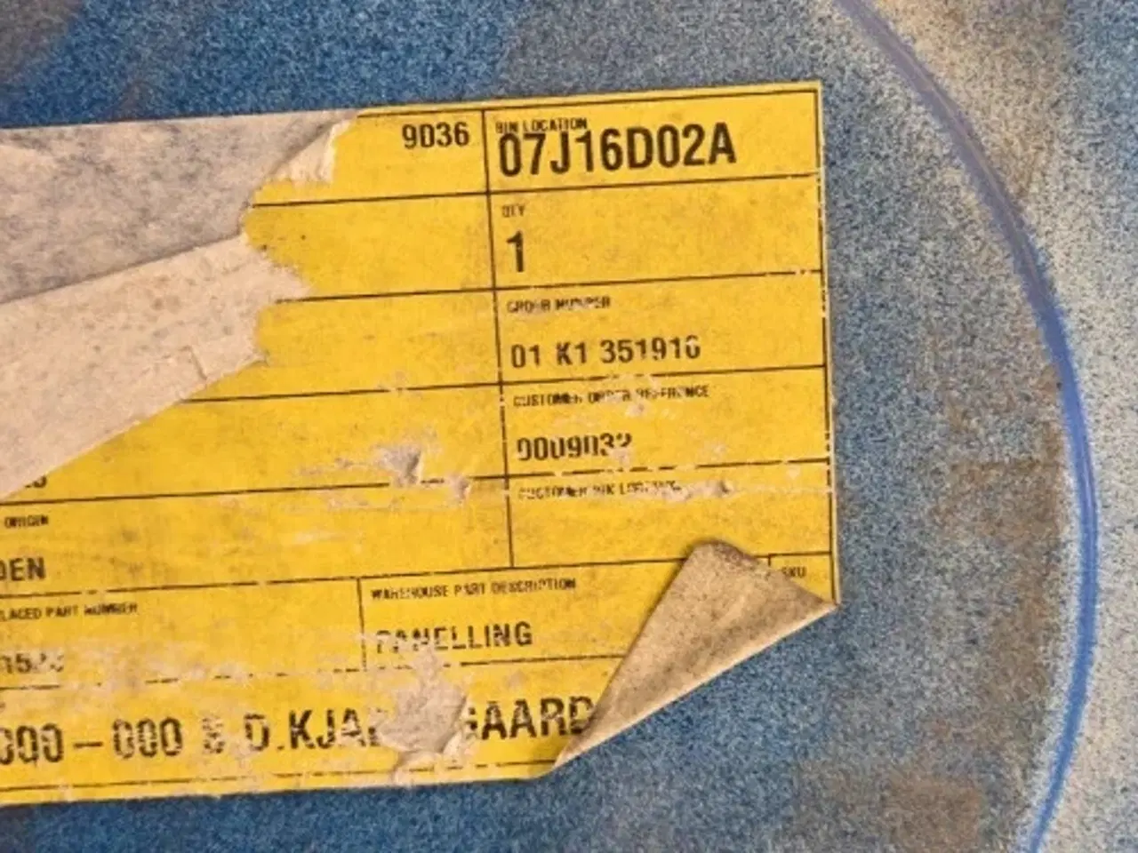 Billede 3 - New Holland 8360 Tag Lem 82001523