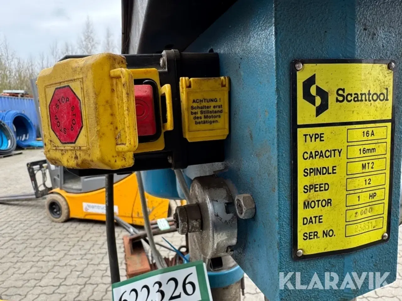 Billede 9 - Søjleboremaskine Scantool 16A