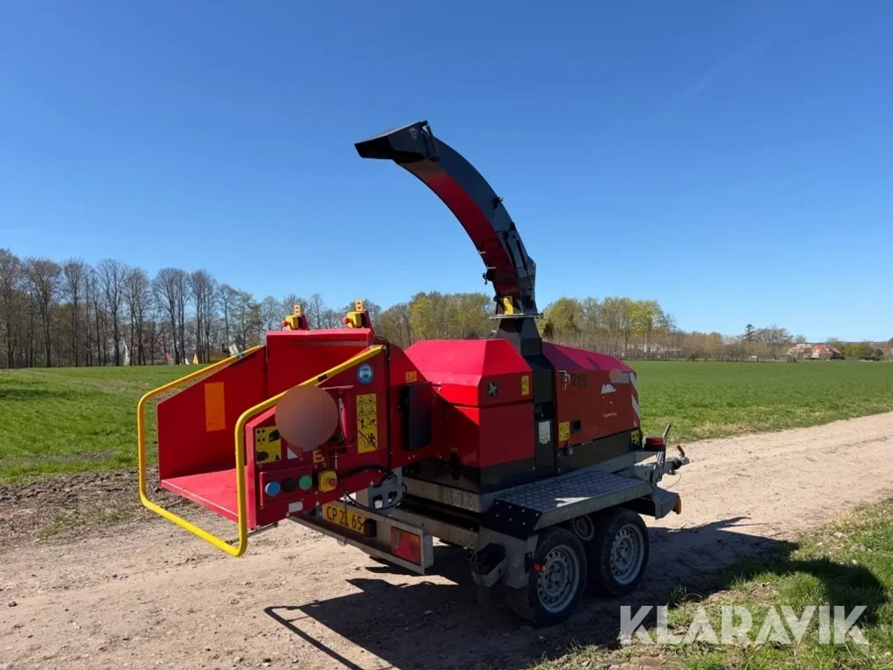 Billede 1 - Flishugger TP 215 trailermonteret