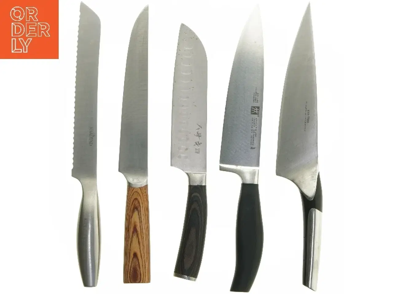 Billede 1 - Sæt af køkkenknive (str. 34 cm)