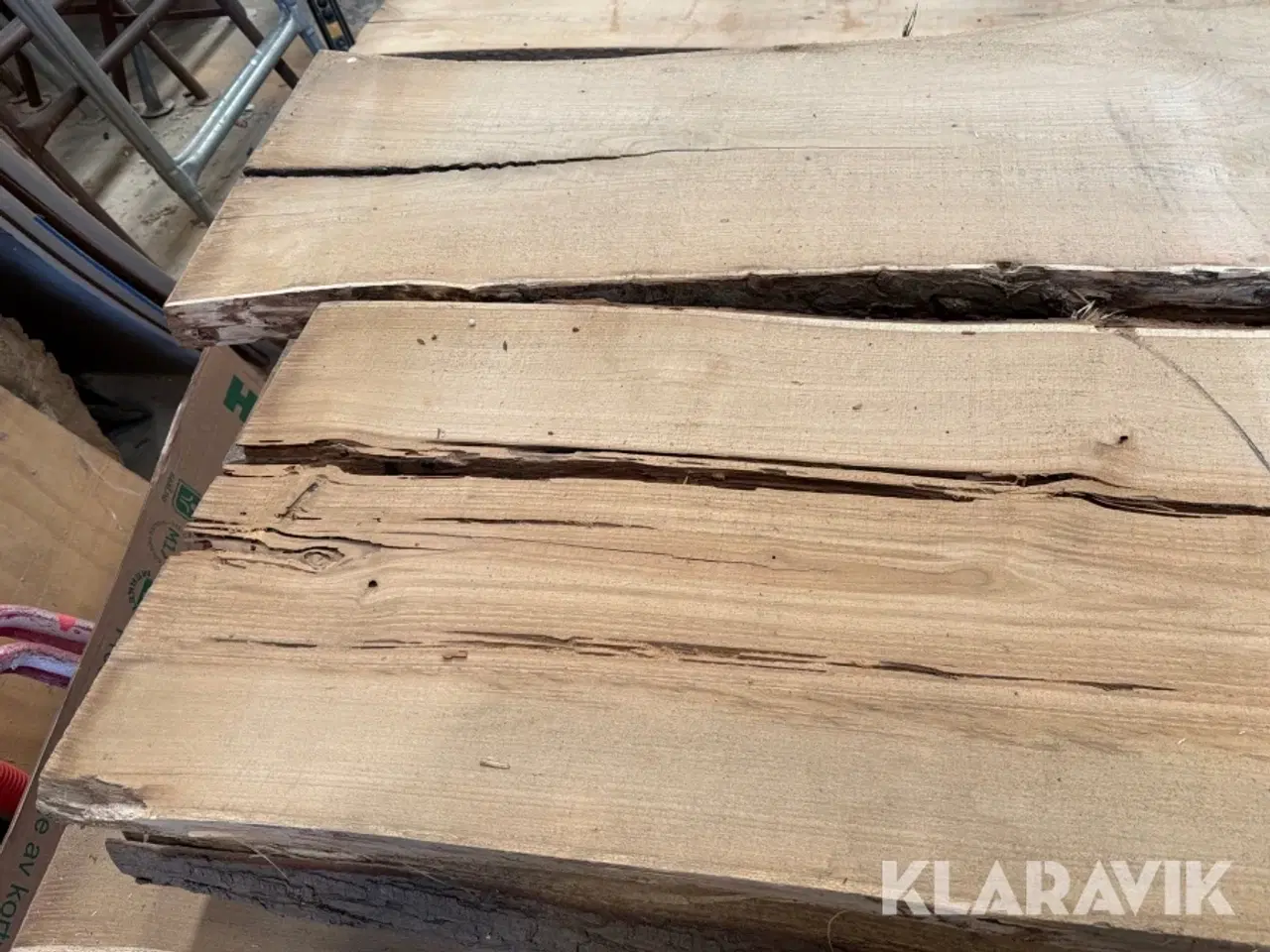 Billede 6 - Kastanje træs planker 2 styk