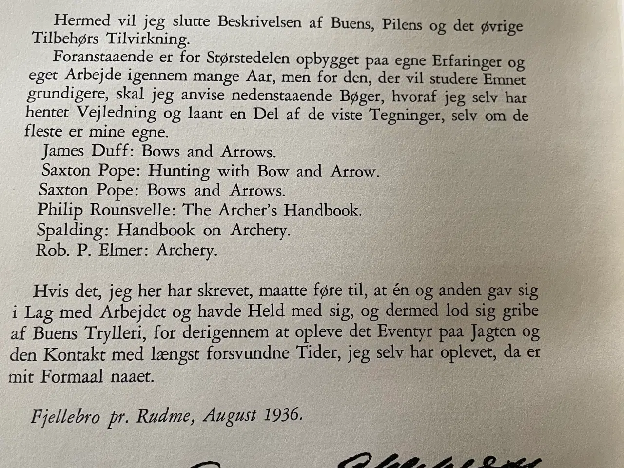 Billede 6 - Carl Dreyer med bue og pil