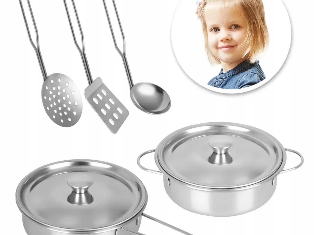 Billede 11 - Legekøkken i træ – PROMIS med tilbehør