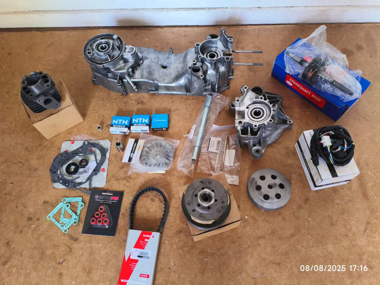 Billede 2 - Nyrenoveret 2takt PGO-motor 50cc med ny krumtap mv