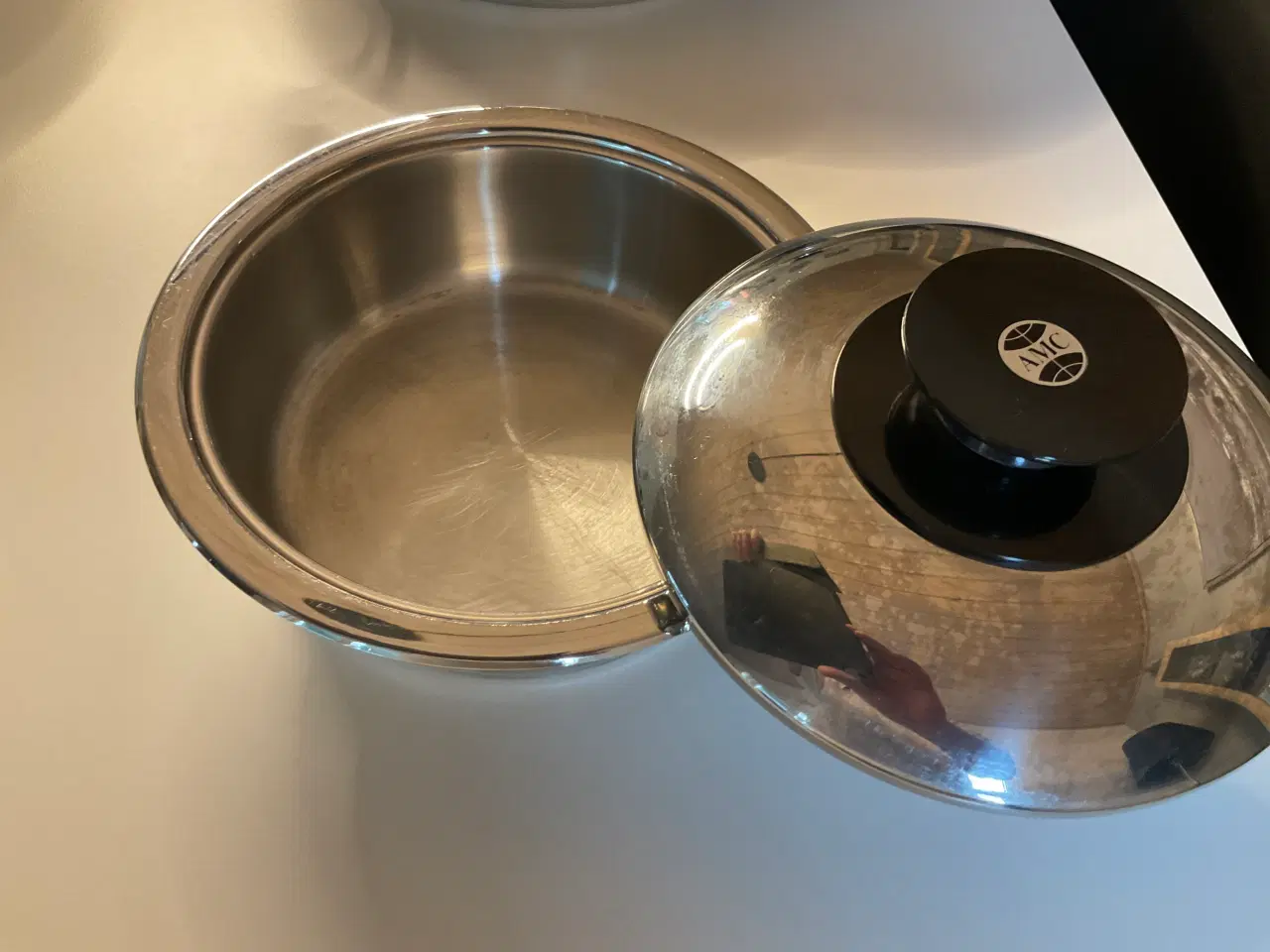 Billede 5 - Diverse AMC gryder og dampindsats til grøntsager