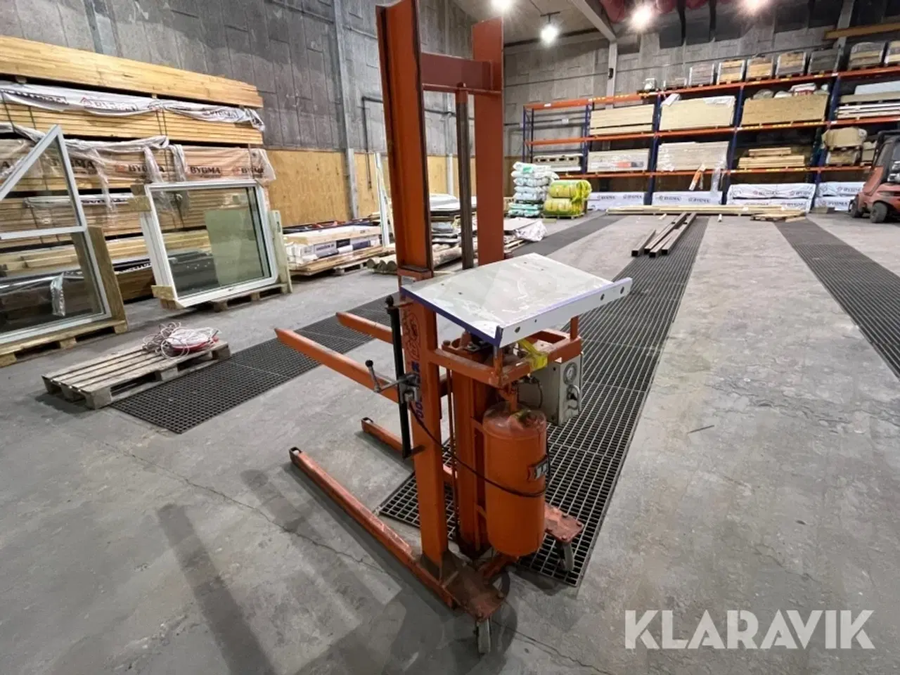 Billede 3 - Manuel/hydraulisk stabler Kallesøe 1000kg