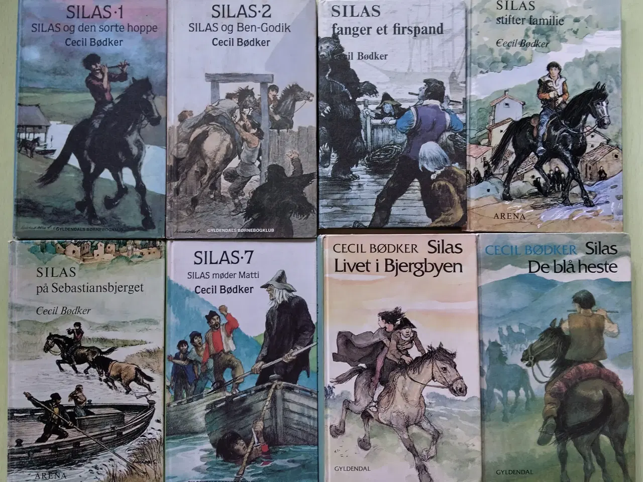 Billede 1 - 8 x Silas bøger