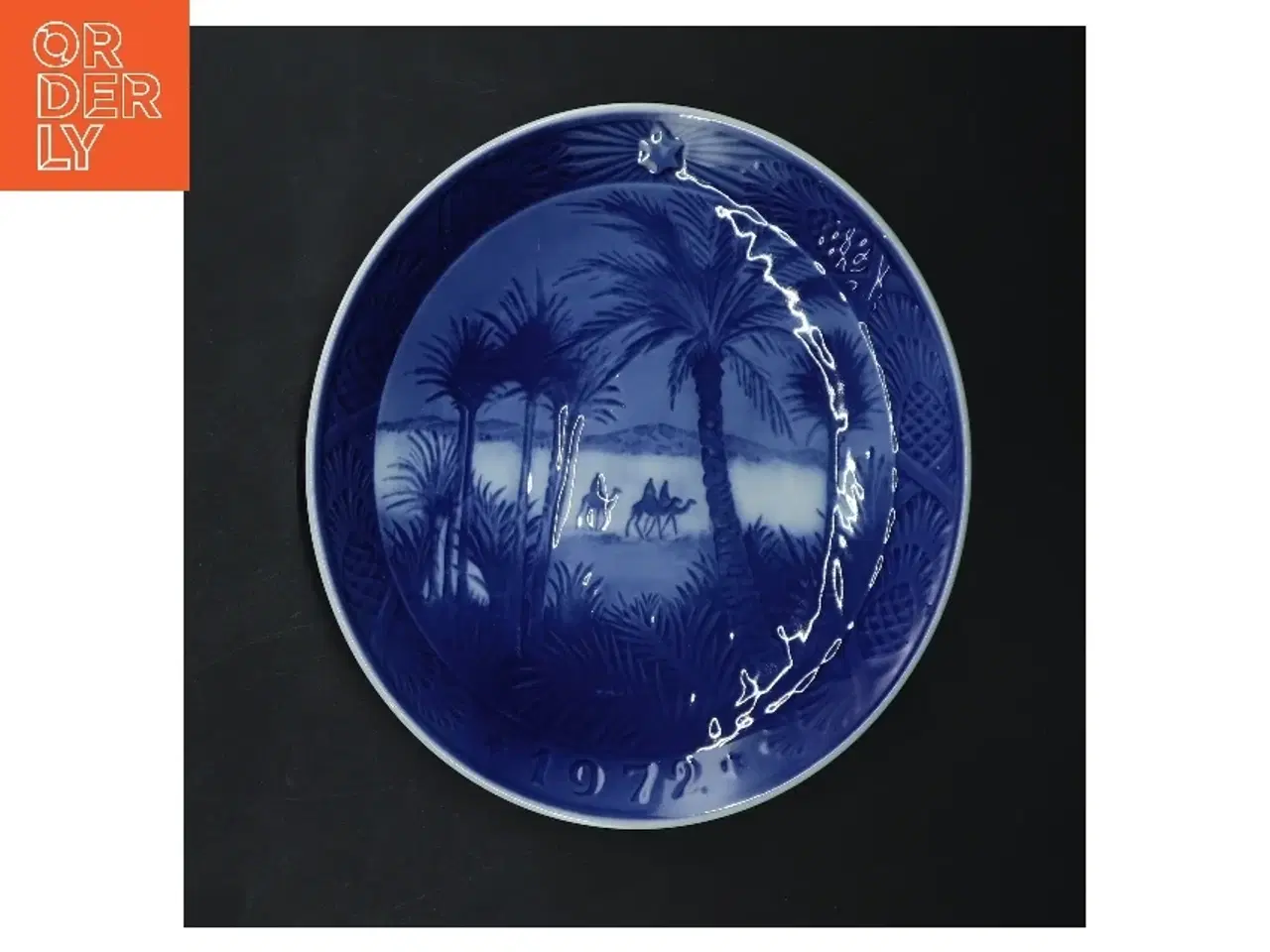 Billede 1 - Royal Copenhagen platte 1972 fra Royal Copenhagen (str. Ø 18 cm)