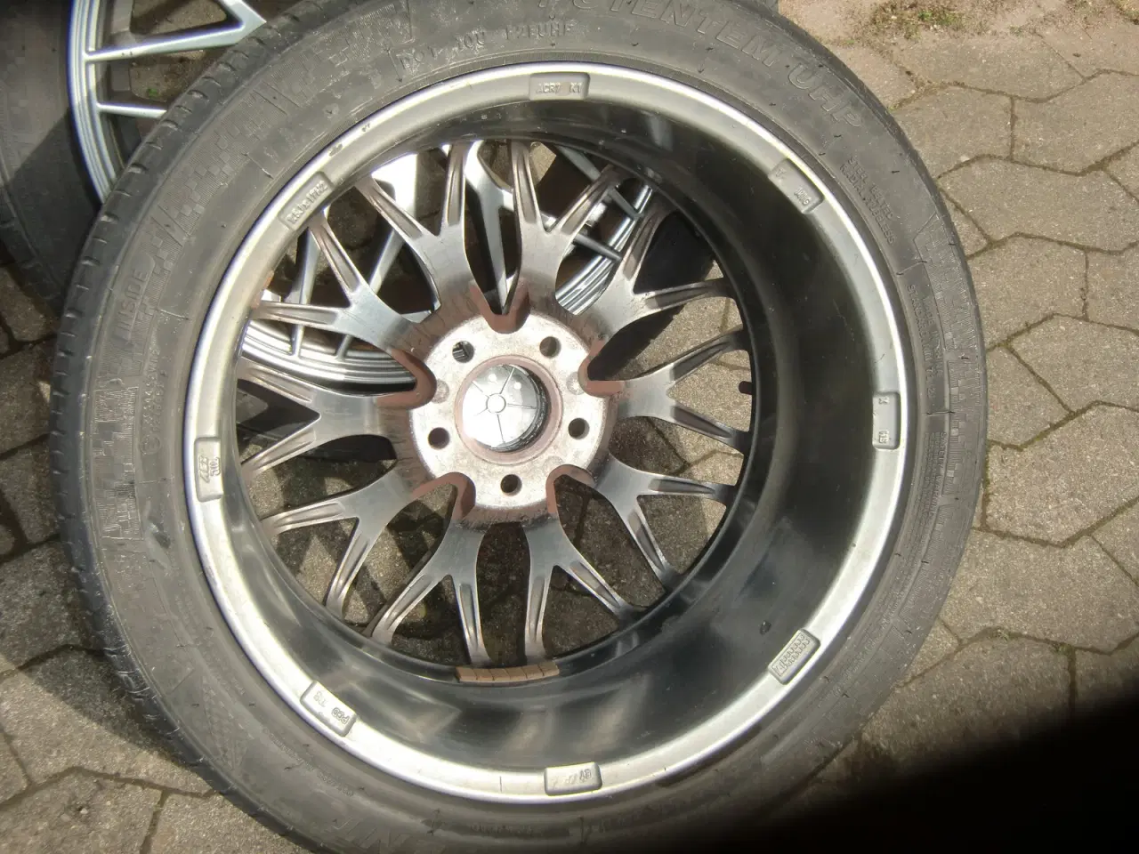 Billede 5 - 4 stk alufælge AEZ med dæk fra Peugeot 308