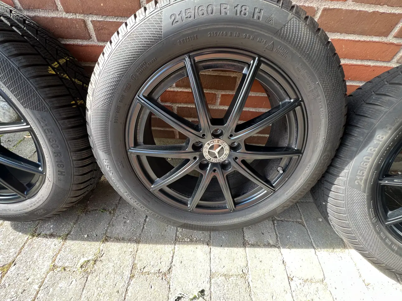 Billede 2 - Fælge m/Gode dæk Mercedes GLB 18 tommer.