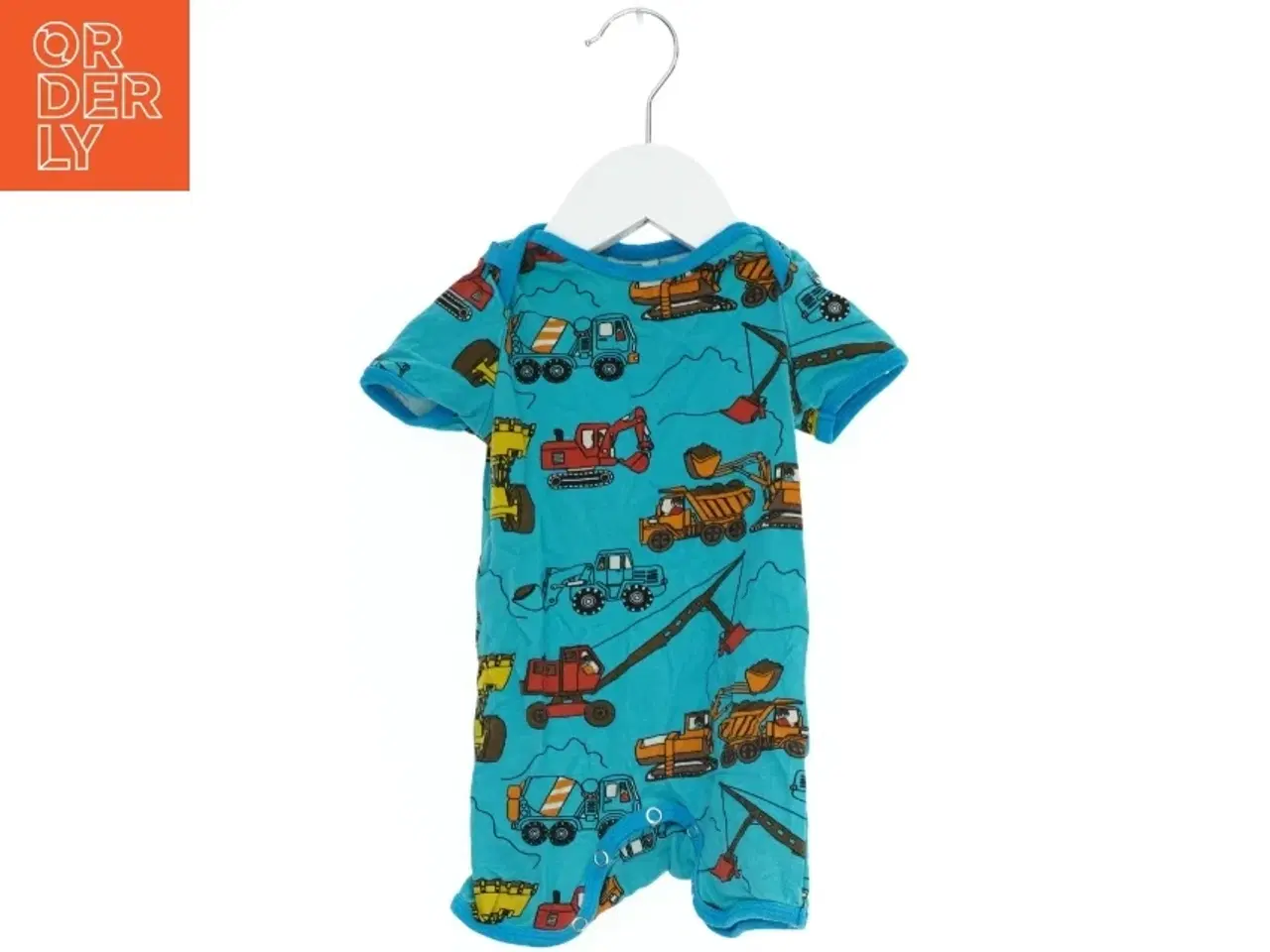 Billede 1 - Børneheldragt med køretøjsprint fra Småfolk (str. 62)