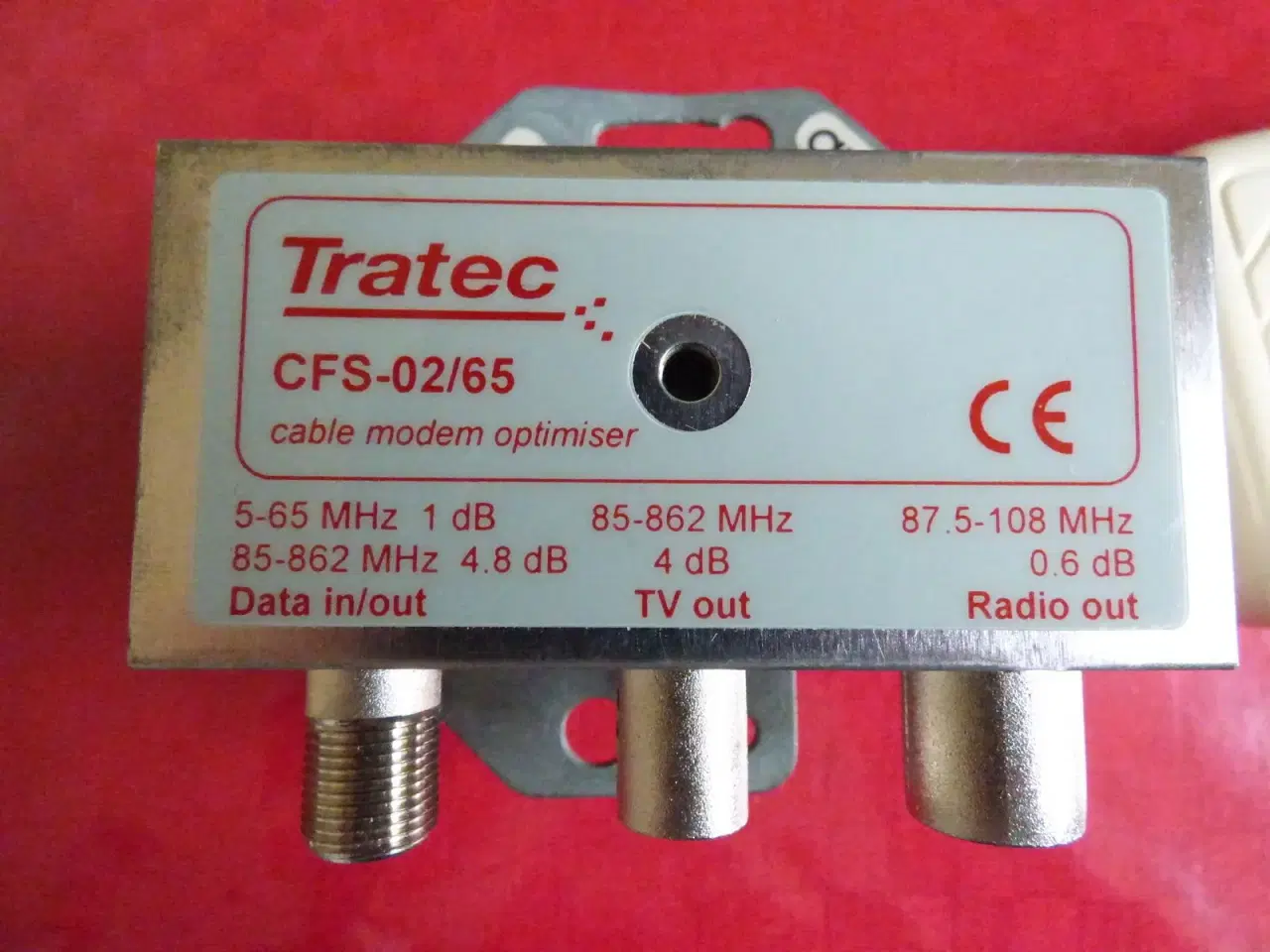 Billede 2 - Cable Modem Optimizer/Splitter CFS-02/65