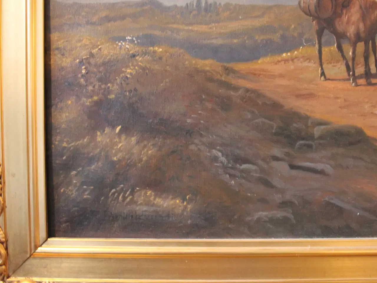 Billede 3 - Italiensk motiv med unge kvinder ved brønd