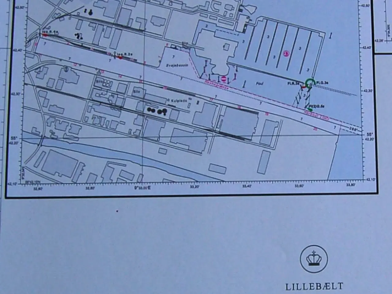Billede 2 - Dansk Søkort   157 Lillebælt Vejle Fjord