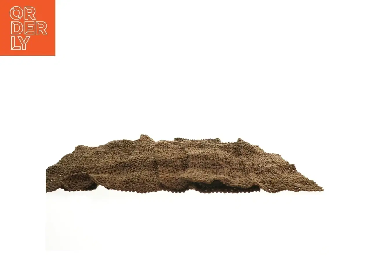 Billede 2 - Brune strikkede bomuld klude (str. 28x29 cm)