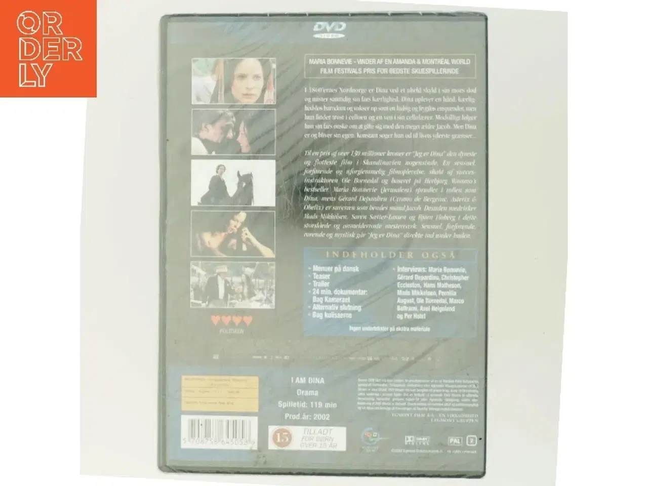 Billede 3 - Jeg er Dina (DVD) med Maria Bonnevie (DVD)