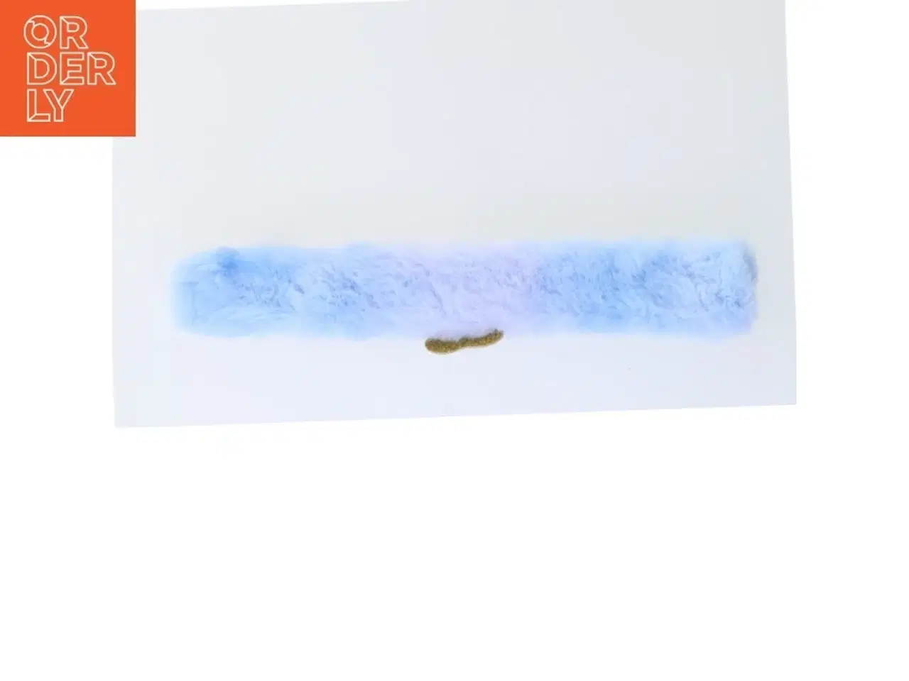 Billede 2 - Pelskrave med glimmerbrosche (str. 23 cm)