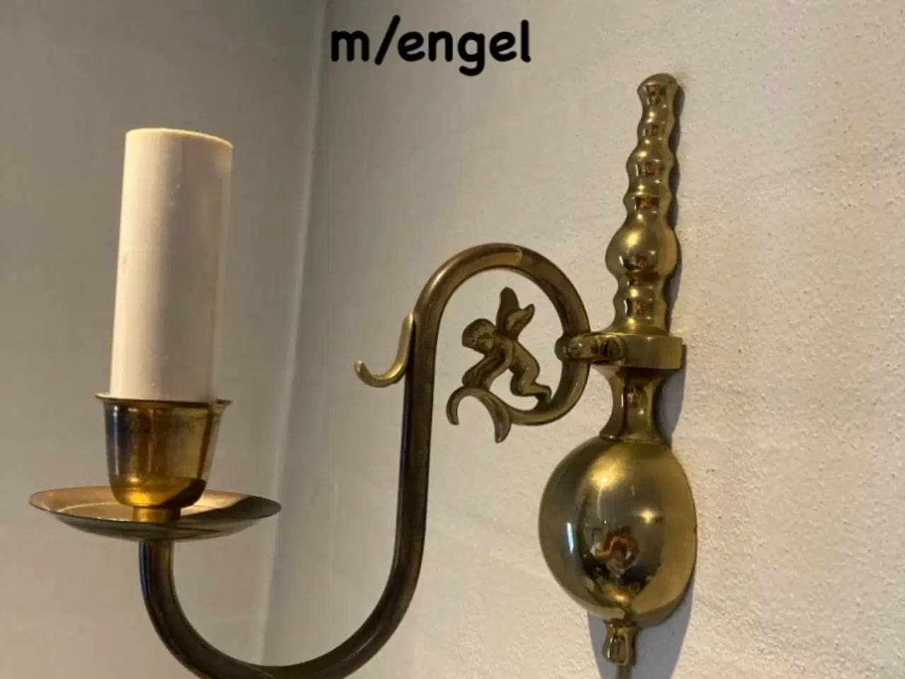 Billede 1 - Engel væglampe 