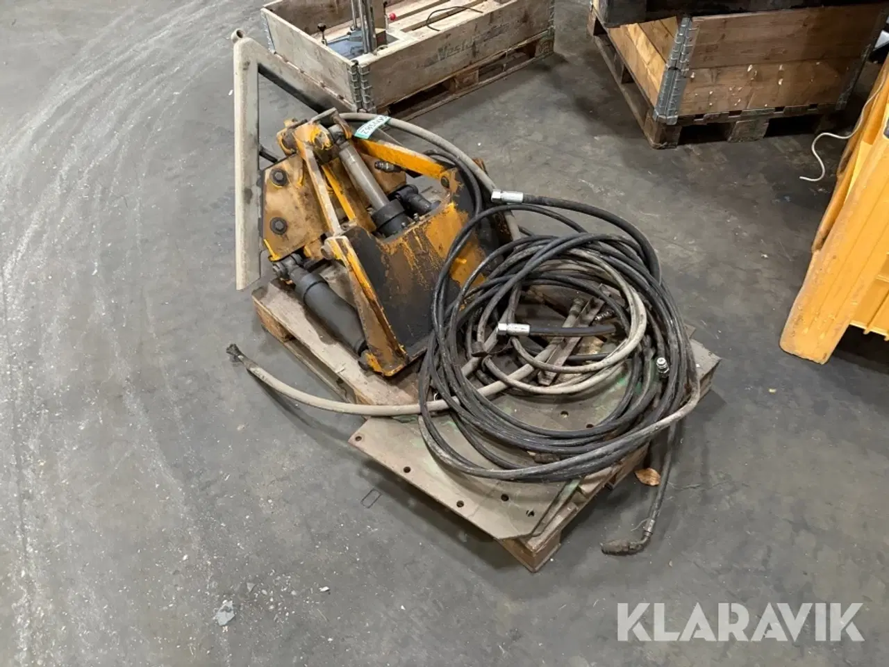 Billede 3 - Frontlift til minitraktor/hydraulisk aggregat