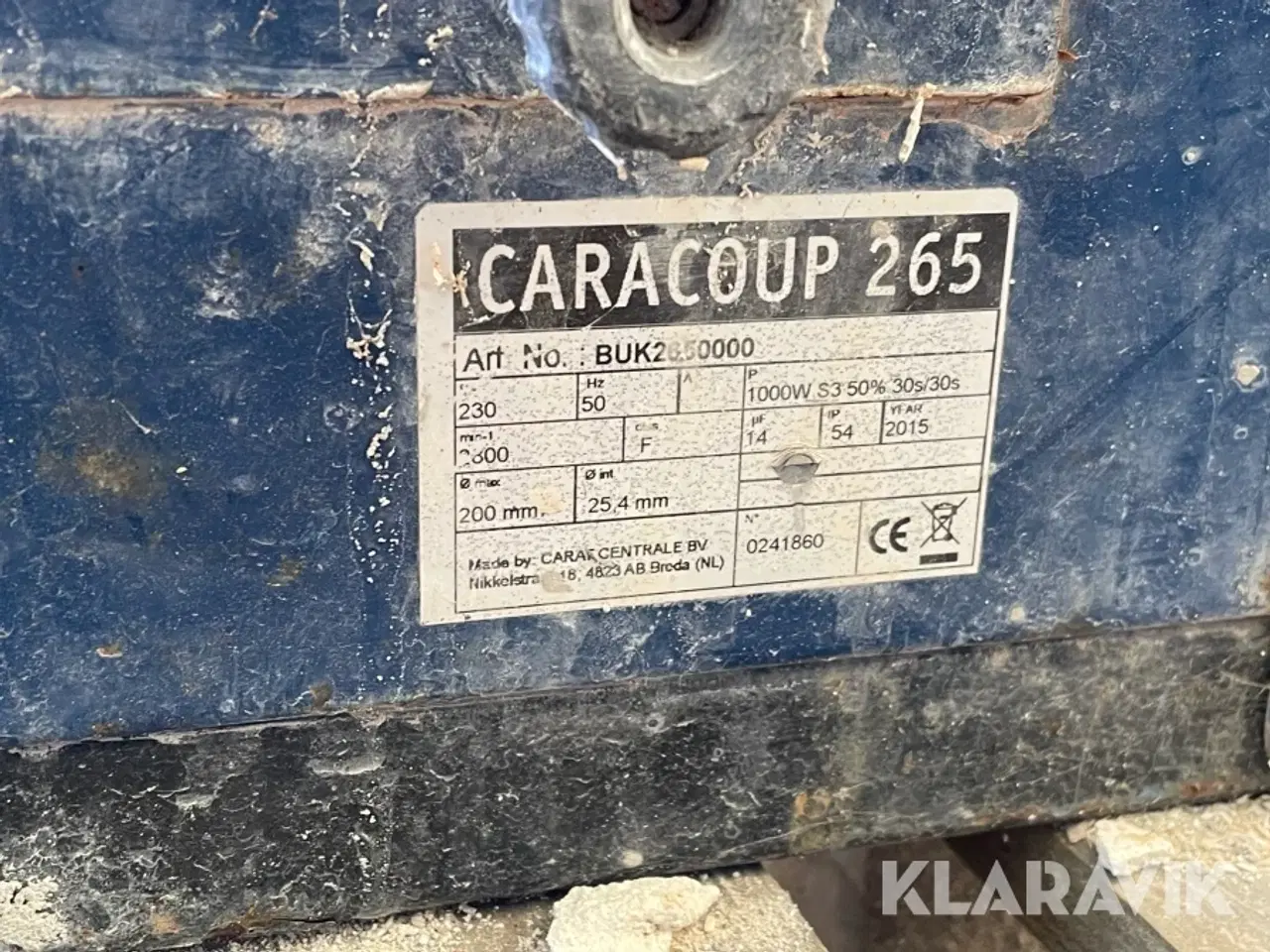Billede 4 - Vådskærer Carat Caracoup 265