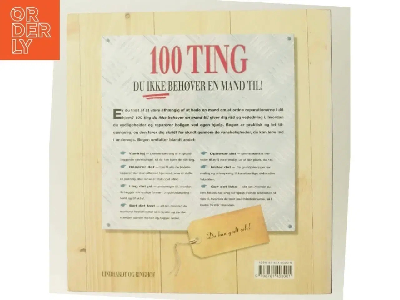 Billede 3 - 100 ting du ikke behøver en mand til! : reparationer og forbedringer i hjemmet af Alison Jenkins (Bog)