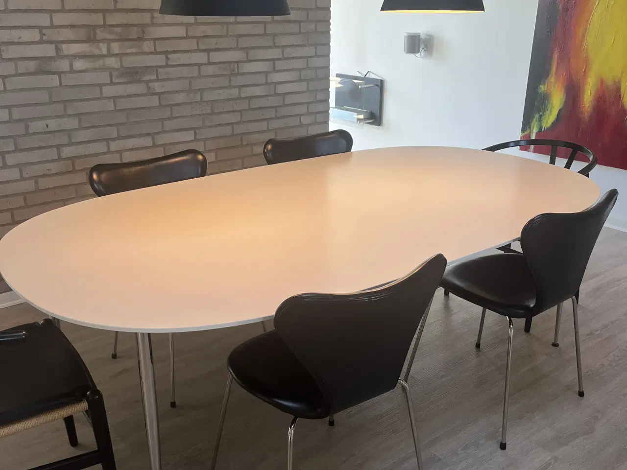 Billede 1 - Andersen Spisebord med udtræk