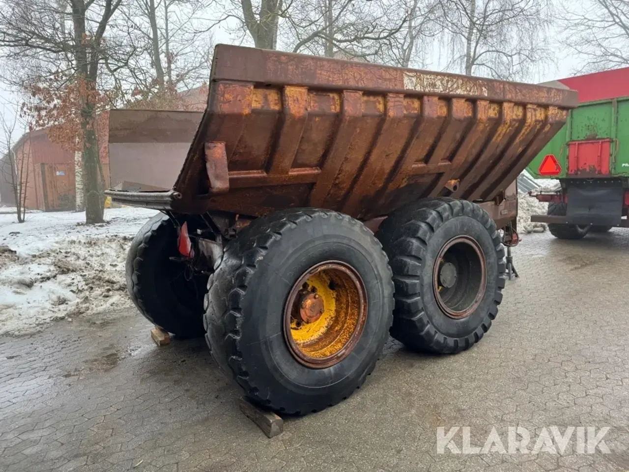 Billede 3 - Tipvogn Lihnell Vagn Volvo dumper kasse
